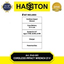 Hasston Mesin Pembuka Baut / Cordless Impact Wrench (3140-001)