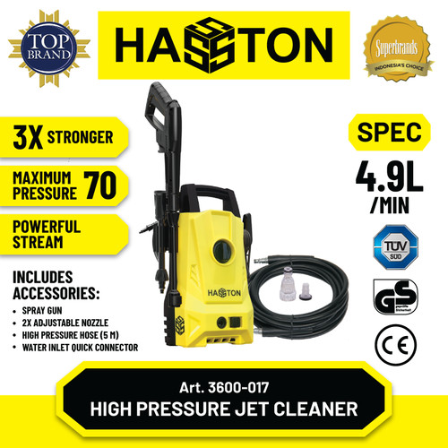 HASSTON Jet Cleaner High Pressure / Mesin Cuci Mobil 3600-017