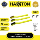 Hasston Sikat Kawat Mini 7" Set 3Pcs (3460-700)