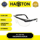 Hasston Kaca Mata Kerja Bening / Safety Glasses (2120-100)
