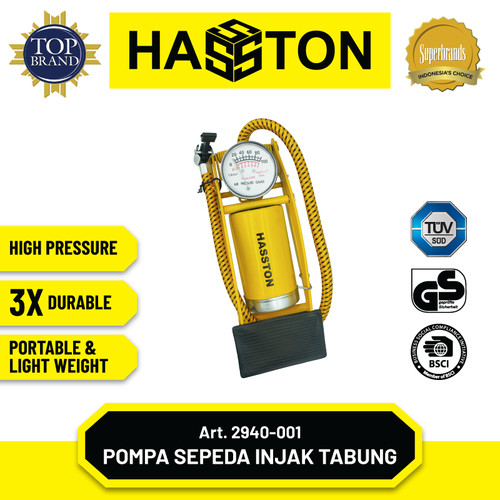 Hasston Pompa Angin Injak 55 x 100 / Foot Pump (2940-001)