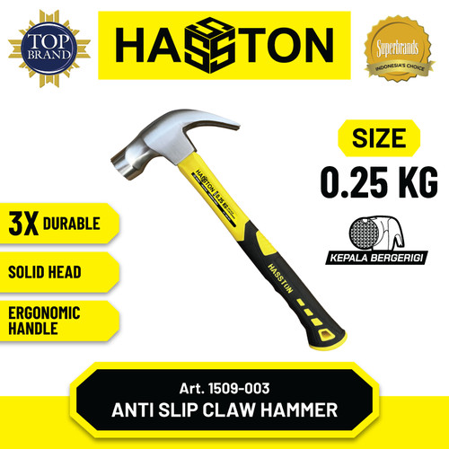 Hasston Hammer Kambing Gg. Fiber 0,25Kg / Palu Kambing (1501-025)
