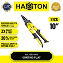Hasston Gunting Plat Besi CRV Lurus 10" (1352-002)