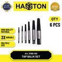 Hasston Tap Balik 6Pcs / Pembuka Baut Patah /Screw Extractor(3799-100)