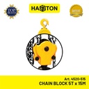 Hasston Chain Block / Takel 5 Ton x 15 Meter (4520-515)
