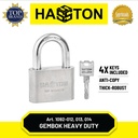 Hasston Gembok Safety Leher Pendek Satin / Heavy Duty Padlock (1092)