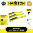 Hasston Sikat Kawat Mini 7" Set 3Pcs (3460-700)