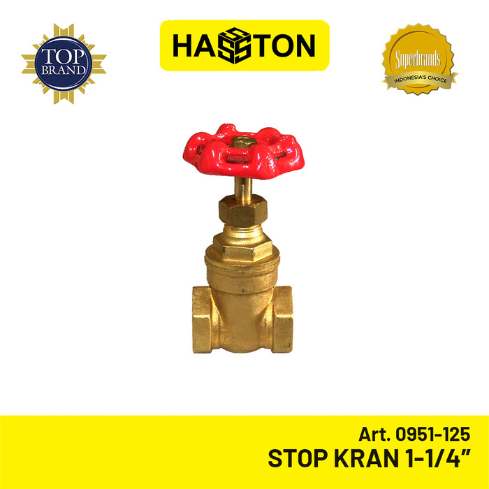 Hasston Stop Kran 3/4" / Gate Valve (0951-034)
