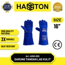 Hasston Sarung Tangan Kulit Biru 14” / Safety Gloves (4050-006)