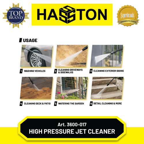 HASSTON Jet Cleaner High Pressure / Mesin Cuci Mobil 3600-017