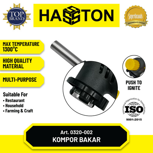 Hasston Kompor Bakar / Kepala Gas / Blow Lamp Torch (0320-002)