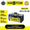 Hasston Tool Box Plat Besi-Plastik / Kotak Perkakas / Tool Box (4482)