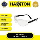 Hasston Kaca Mata Kerja Bening / Safety Glasses (2120-100)