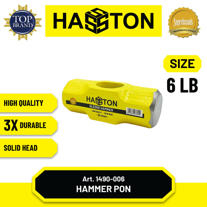 Hasston Hammer Pon 2 Lbs W / Palu Godam / Bodem (1490-002)