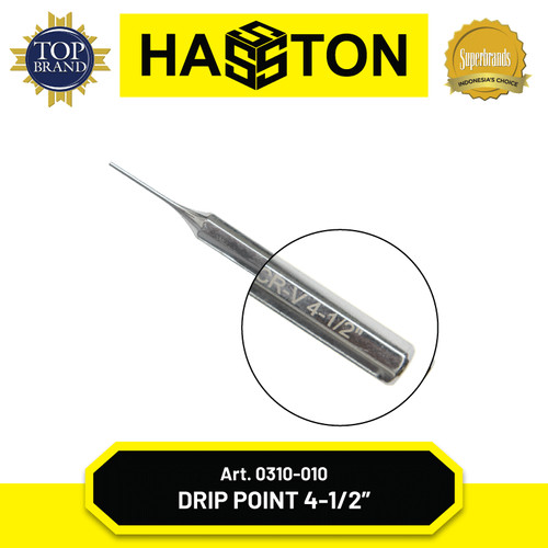 Hasston Drip Point 4-1/2” / Titik dan Steel Scriber (0310-010)