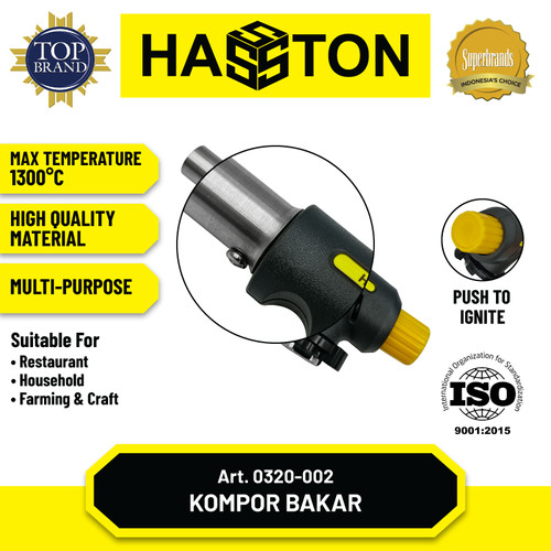 Hasston Kompor Bakar / Kepala Gas / Blow Lamp Torch (0320-002)