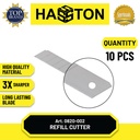 Hasston Refil Pisau Cutter 18mm (10 Blade) / Refill Cutter (0820-002)