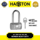 Hasston Gembok Bulat Satin LP 40mm / Padlock Heavy Duty (1250-402)