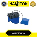 Hasston Drip Huruf 2mm / Letter Punch (0920-002)