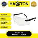 Hasston Kaca Mata Kerja Bening / Safety Glasses (2120-100)