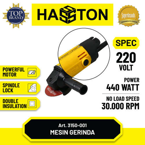 Hasston Dris Gerinda 100mm / Angle Grinder (3150-001)