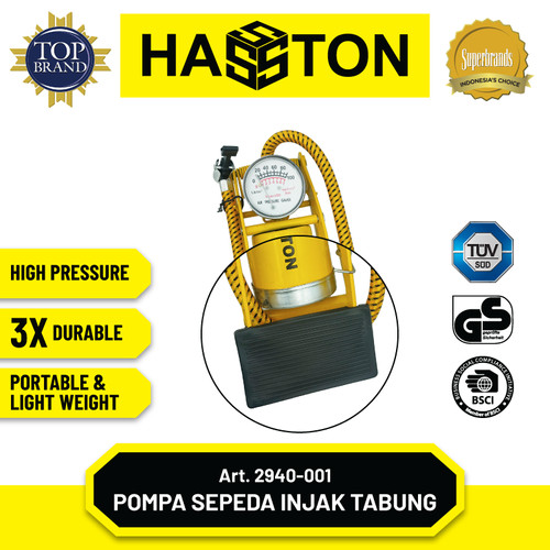 Hasston Pompa Angin Injak 55 x 100 / Foot Pump (2940-001)