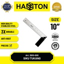Hasston Siku Tukang 10'' Stainless Steel / Penggaris Siku (3910-000)