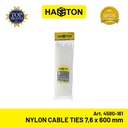 Hasston Nylon Cable Ties 7.6 x 600 mm / Kabel Tis Hitam (4580-161)
