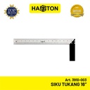 Hasston Siku Tukang 16'' Stainless Steel / Penggaris Siku (3910-003)