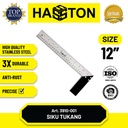 Hasston Siku Tukang 10'' Stainless Steel / Penggaris Siku (3910-000)