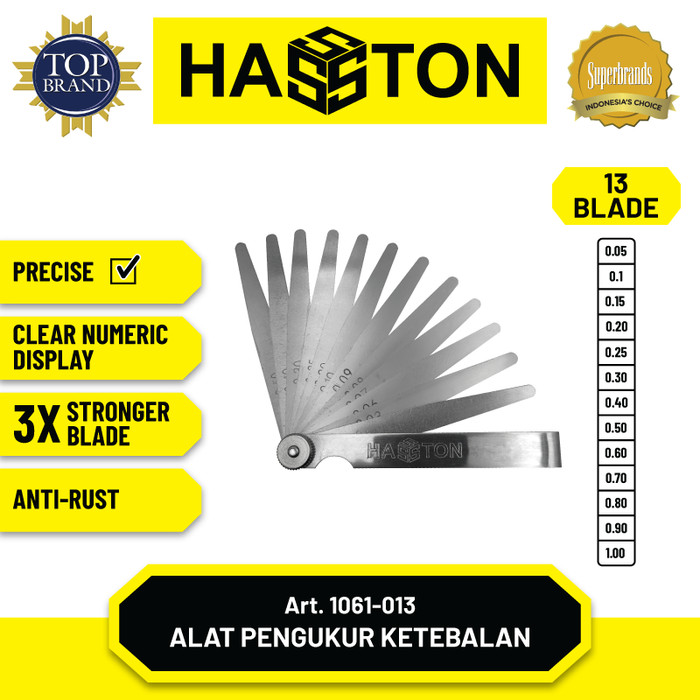 Hasston Fuller 13 Blades 4'' ( 0.03 - 0.60mm ) (1061-012)