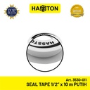 Hasston Seal Tape 1/2” x 10 m Putih / Seltip Pipa (3530-011)