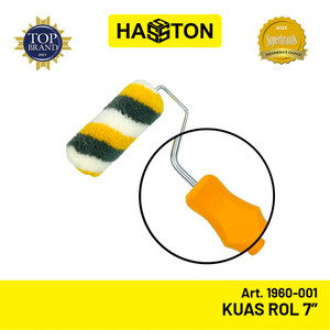 Hasston Kuas Rol Gagang Pendek 3 Warna 7" / Kuas Cat Tembok (1960-001)