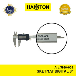 Hasston Sketmat Digital 8" / Jangka Sorong Digital (3968-008)