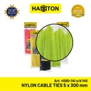 Hasston Kabel Ties/Cable Ties/Ikat Kabel 5x300mm (4580)