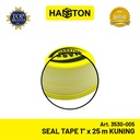 Hasston Seal Tape 1"x25m Kuning / Seltip Pipa (3530-005)