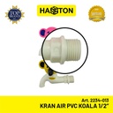 Hasston Kran Air PVC Kepala Koala 1/2'' / Keran Plastik (2234-013)