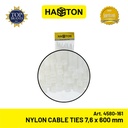 Hasston Nylon Cable Ties 7.6 x 600 mm / Kabel Tis Hitam (4580-161)