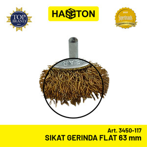 Hasston Sikat Baja Gerinda Flat 63mm / Sikat Kawat (3450-117)