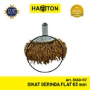 Hasston Sikat Baja Gerinda Flat 63mm / Sikat Kawat (3450-117)