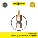 Hasston Mata Bor Pagoda Multi 3-32 mm / HSS Titanium Coated (0501-008)