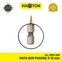 Hasston Mata Bor Pagoda Multi 3-12 mm / HSS Titanium Coated (0501-006)