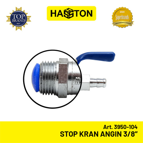 Hasston Stop Kran Angin 3/8'' / Stop Kran Kompresor (3950-104)
