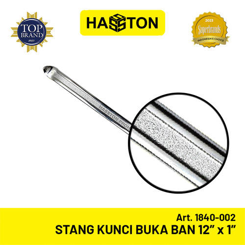 Hasston Stang Kunci Buka Ban 12" x 1" / Sendok Buka Ban (1840-002)
