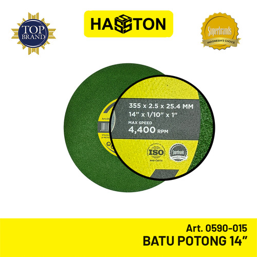 Hasston Batu Potong 14" / Batu Gerinda / Cutting Wheel (0590-015)