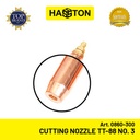 Hasston Cutting Nozzle TT-88 No. 3 (LPG) / Mata Nozzle (0860-300)