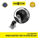 Hasston Roda Gepeng 32mm 1Set / Roda Kastor / Caster Wheel (3361-030)