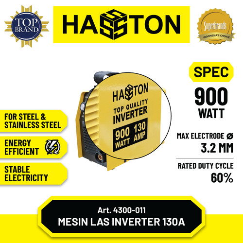 Hasston Inverter Las 130A / Electric Welding Machine (4300-011)