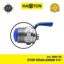 Hasston Stop Kran Angin 1/4'' / Stop Kran Kompresor (3950-101)