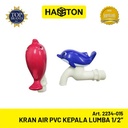 Hasston Kran Air PVC Kepala IkanLumba 1/2'' / Keran Plastik (2234-015)